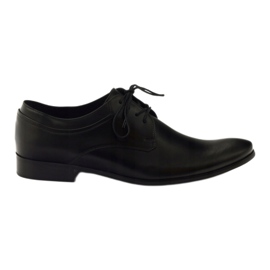 Badura Classic Leather Black formelle sko 7549 sort