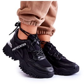 PS1 Damesneakers Sportssko Sort Sheron