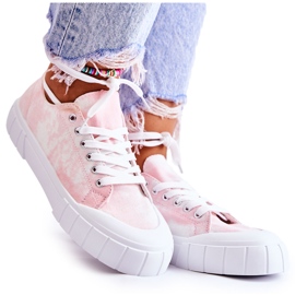 PS1 Damesneakers på The Pink Comes Platform lyserød