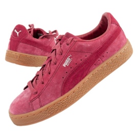 Puma Basket Classics W 364923 01 sko rød flerfarvet