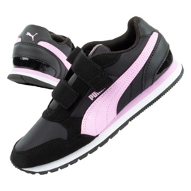 Puma St Runner v2 Jr 365294 08 sort lyserød