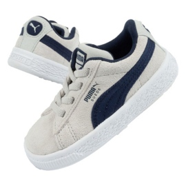 Puma ruskind sportssko 369684 02 grå