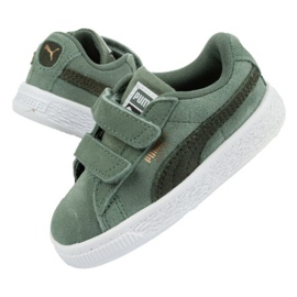 Puma Suede Classics Jr 365077 16 sko grøn