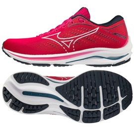 Mizuno Wave Rider 25 J1GD210303 løbesko lyserød