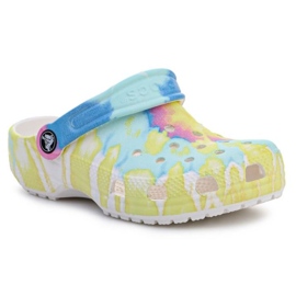 Crocs Classic Tie Dye Graphic Kids 206995-94S flerfarvet