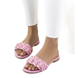 Elegante pink Correra hjemmesko lyserød
