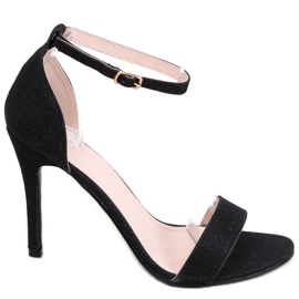 Sandaler på stilethæl Darlene Black sort