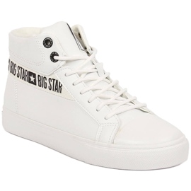 Hvide high-top sneakers Big Star EE274356