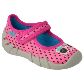 Befado børnetøfler speedy 109N250 pink lyserød