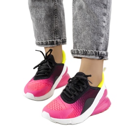 PA1 Sorte Glaner sportssneakers lyserød