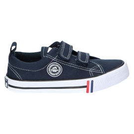 American Club Amerikanske LH60 / 22 Velcro Sneakers blå