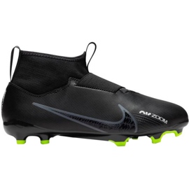 Nike Zoom Mercurial Superfly 9 Academy FG / MG Jr DJ5623 001 fodboldsko sort sort