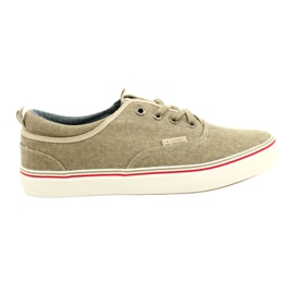 Herresneakers Big Star FF174069 Beige