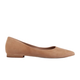 Marco Shoes Subtile ballerinaer beige