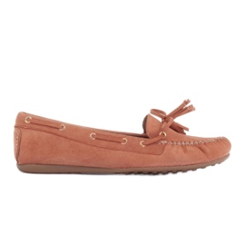 Marco Shoes Loafers med fleksibel sål flerfarvet orange