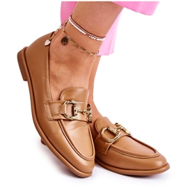 WS1 Camel Coriso loafers til kvinder brun