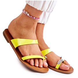 Gullakerede flip-flops til kvinder Jimena