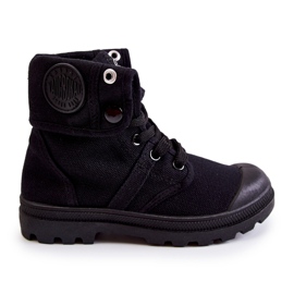 PA1 Børne høj-top sneakers sort Tobby
