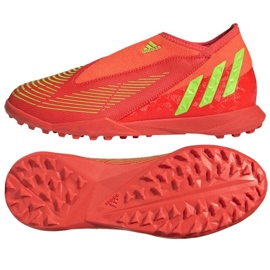 Adidas Predator Edge.3 Ll Tf GV8489 sko rød appelsiner og røde