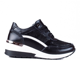 SHELOVET Sneakers til kvinder sort