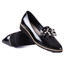 SHELOVET Dame loafers sort