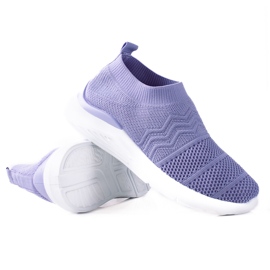 SHELOVET Sport fitness sko violet