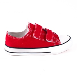 Velcro sneakers til børn Vico rød