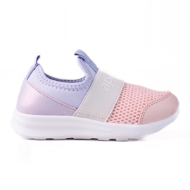 Shelovet børnesportssko lilla pink violet lyserød