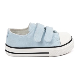 Vico børnesneakers med velcrolukning blå