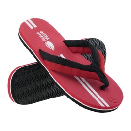 Aquatro M 92800331113 sandaler sort rød