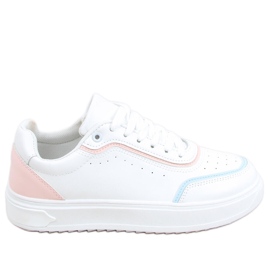 Eila Pink sneakers hvid blå lyserød