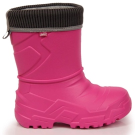 Galoscher med aftagelig varmebeholder Befado Jr BEF21E pink lyserød