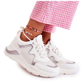 Moderigtige sneakers til kvinder, hvid Allie