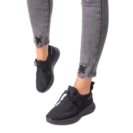 Shelovet sorte sneakers til kvinder