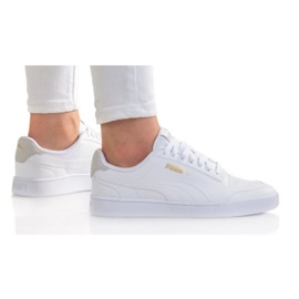 Puma Shuffle Jr 37568801 hvid