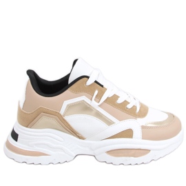 Vesta Khaki sportssko til kvinder beige