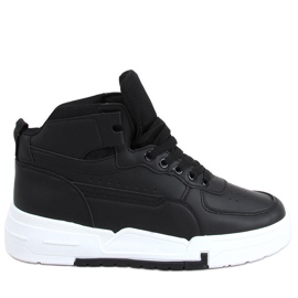 Tiago Black high-top sneakers sort