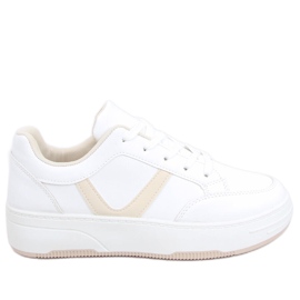 Ikke Beige sneakers hvid