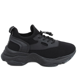 Gymo All Black sneakers sort