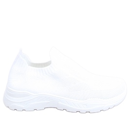 Vien White sokker sportssko hvid