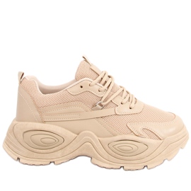 Janna Khaki trænere beige