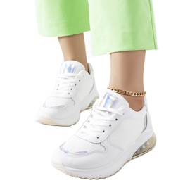 Tierney hvide sportssneakers