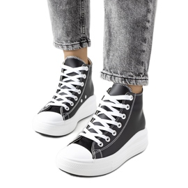 PA1 Sorte Copples ankelsneakers
