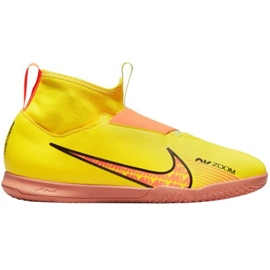 Nike Zoom Mercurial Superfly 9 Academy Ic Jr DJ5615 780 fodboldsko gul gule