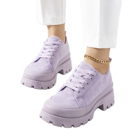 BM Lilla sneakers på Dearth platformen violet