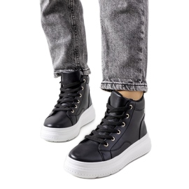 Sorte sneakers fra Nandew