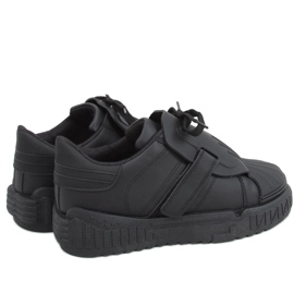 Melbo Black damesneakers sort