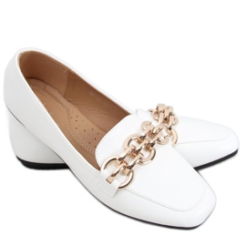 Dame loafers Bianca White hvid