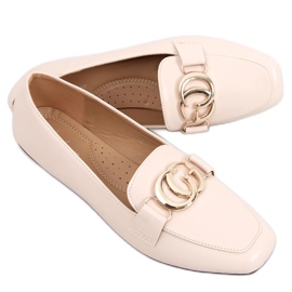 BM Elisa Nude loafers til kvinder beige
