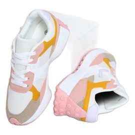 Flerfarvede Amelia Pink sportssko flerfarvet